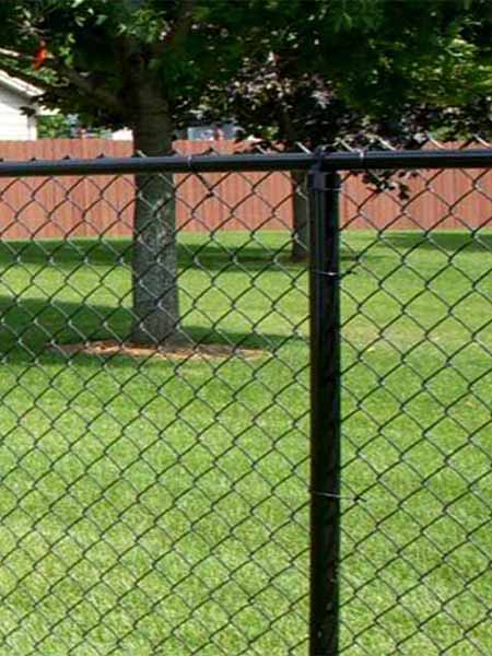 Chain link fence